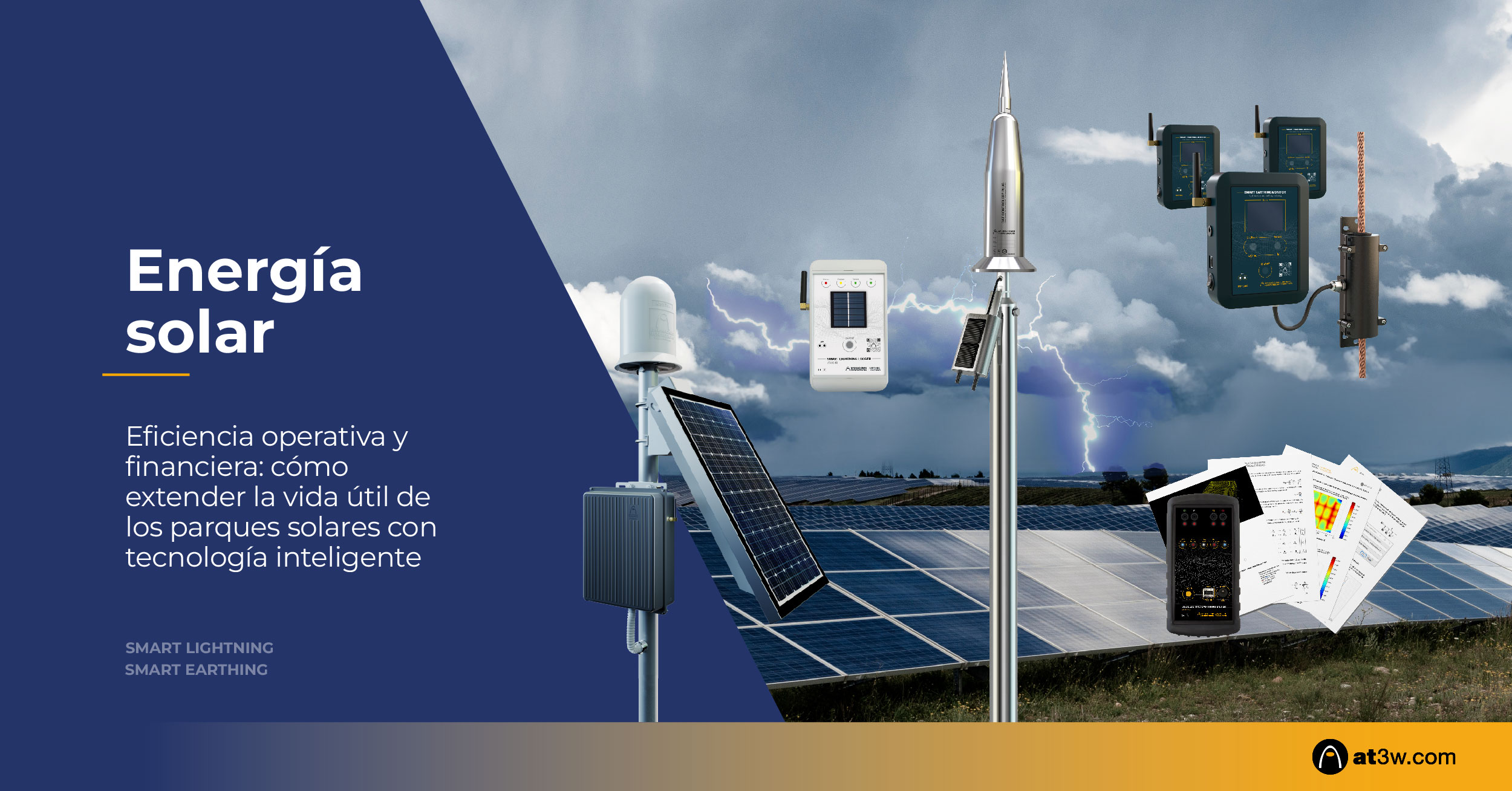 Eficiencia operativa en parques solares