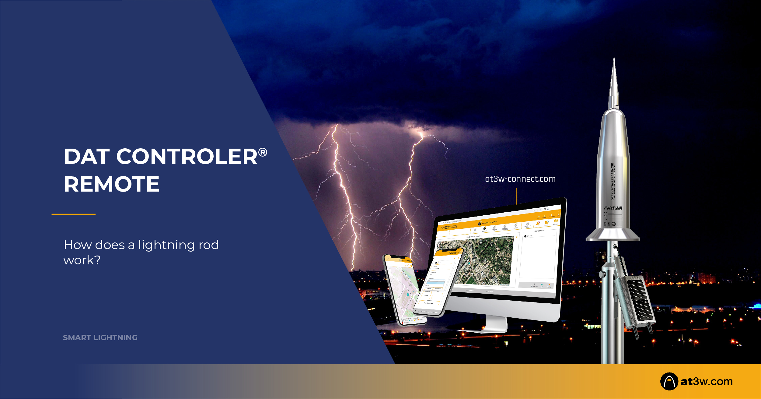 How does a lightning rod work?