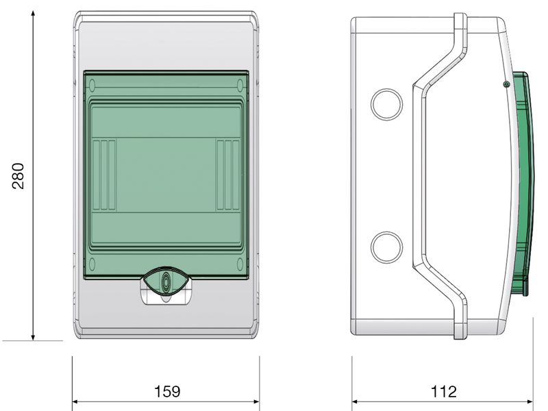 Schéma dimensionnel (mm)