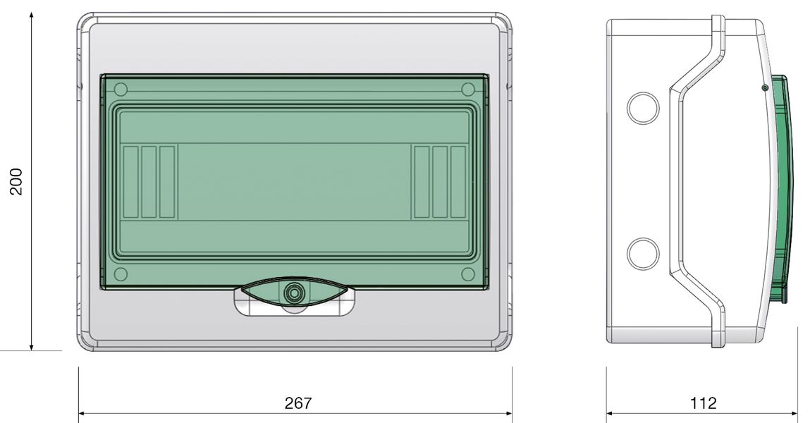 Schéma dimensionnel (mm)