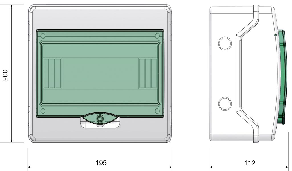 Schéma dimensionnel (mm)