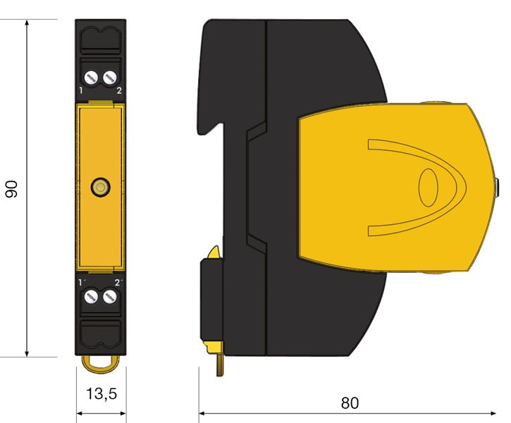 Schéma dimensionnel (mm)