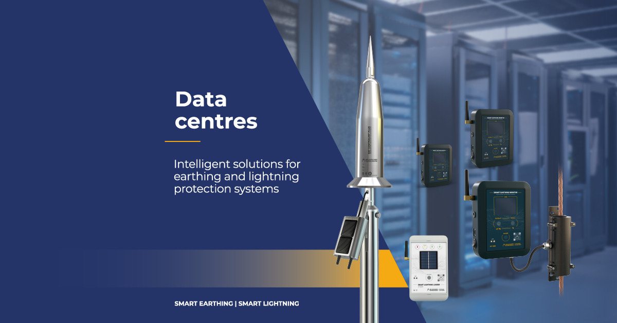 Data centres: intelligent solutions for grounding and lightning protection systems