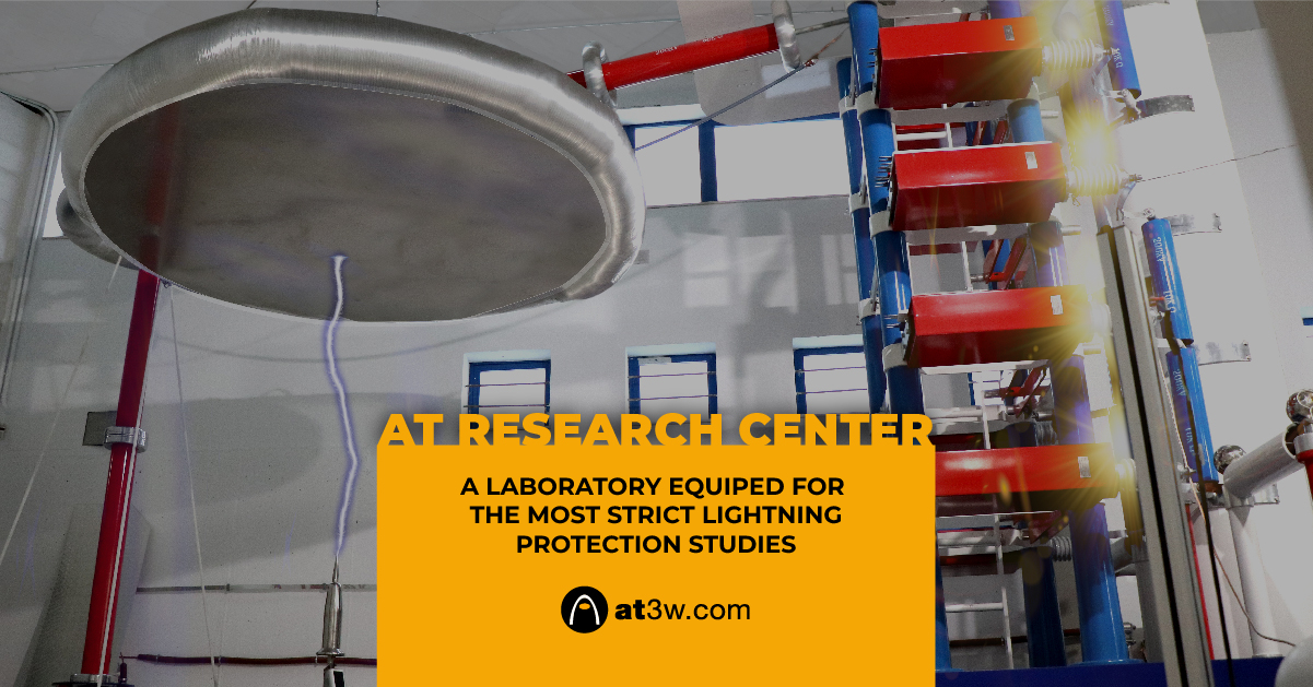 Nowadays, there is an increasing demand for guarantees that any equipment or tool is tested in accordance with the regulations to ensure its correct operation. Lightning is a phenomenon capable of causing great personal and material damage, but it is not possible to anticipate exactly when and where lightning will strike. However, it is vital that the systems designed to protect against the effects of lightning operate correctly and in accordance with current regulations. Aplicaciones Tecnológicas has the AT Research Center, one of the best-equipped laboratories in the world for testing Lightning Protection Systems (LPS), where the most demanding tests are carried out to measure the reliability of all its components.