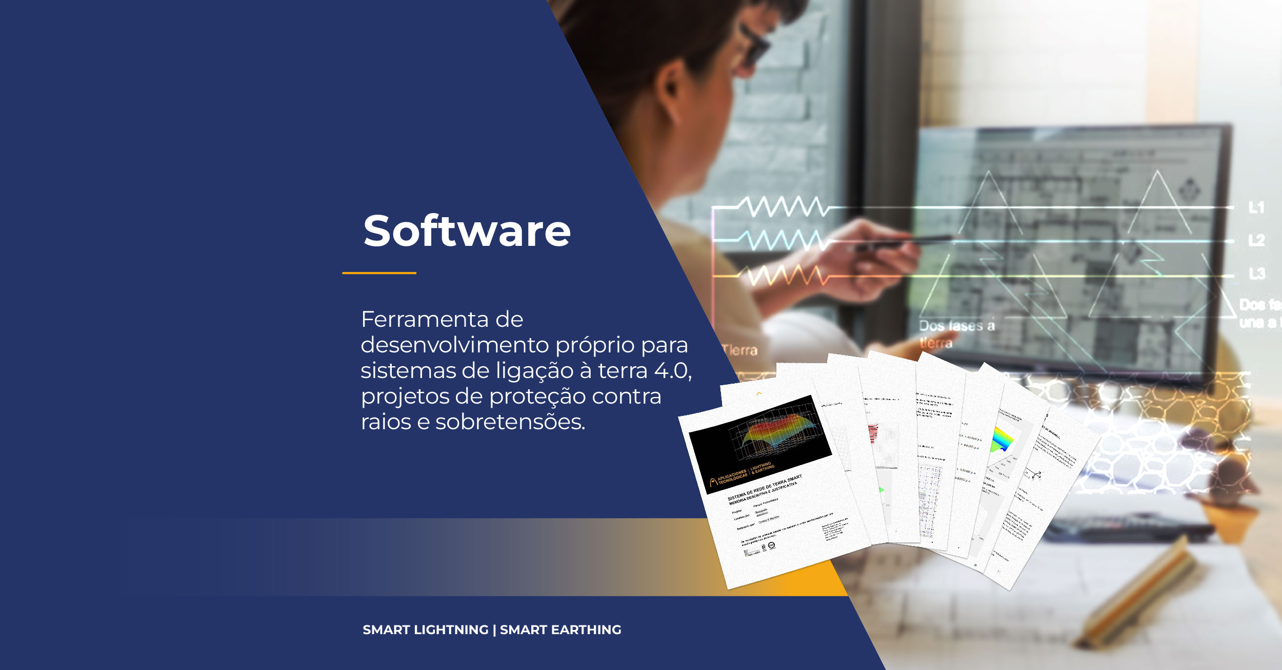 software-proprietário-ferramenta-projectos-proteção-contra-raio-rede-lligacao-terra-sobretensoes