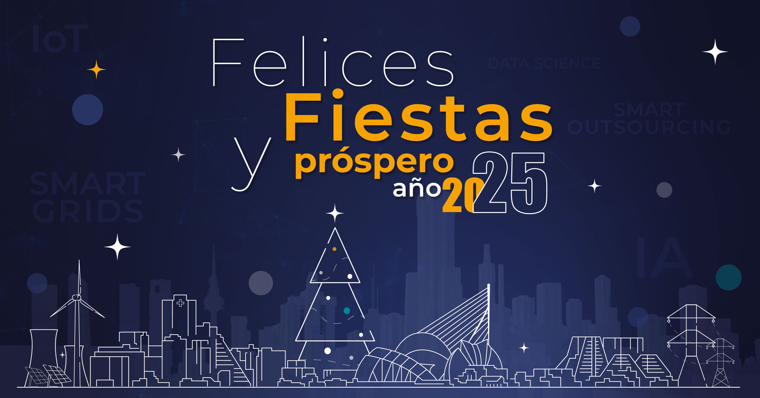 Desde Aplicaciones Tecnológicas les deseamos unas felices Fiestas y un año 2025 lleno de buenos momentos.