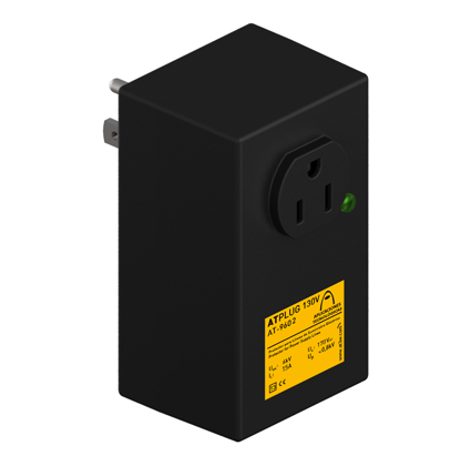 ATPLUG 130V: direct protection at socket-outlet, now also for American standards