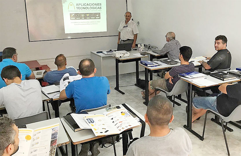Aplicaciones Tecnológicas provide training for authorised electrical installers