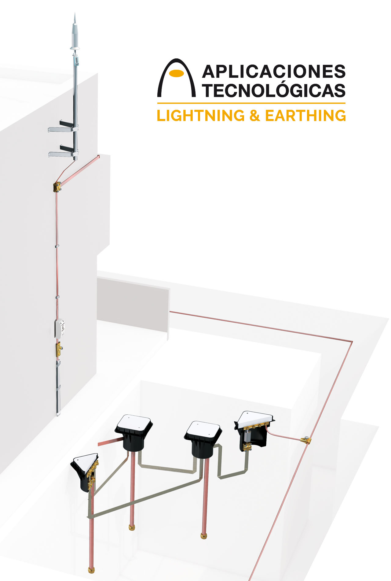 Lightning rod, a permanent measure for protection of occupational risks caused by lightning strikes