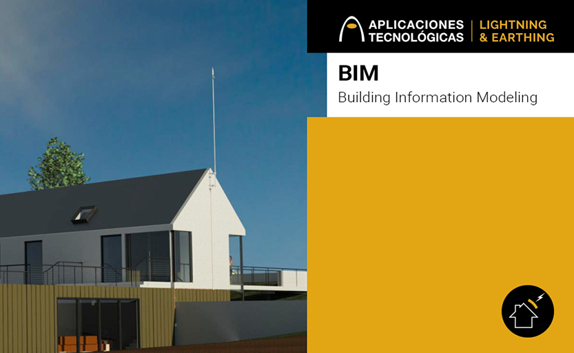 Aplicaciones Tecnológicas crée des modèles BIM de ses produits de protection externe contre la foudre