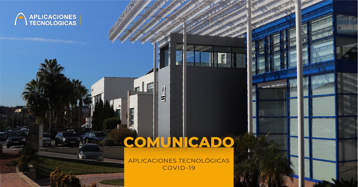 Actualização – Comunicado Aplicaciones Tecnológicas Covid-19
