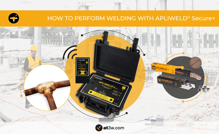 How to perform exothermic welding with Apliweld® Secure+ electronic ignition