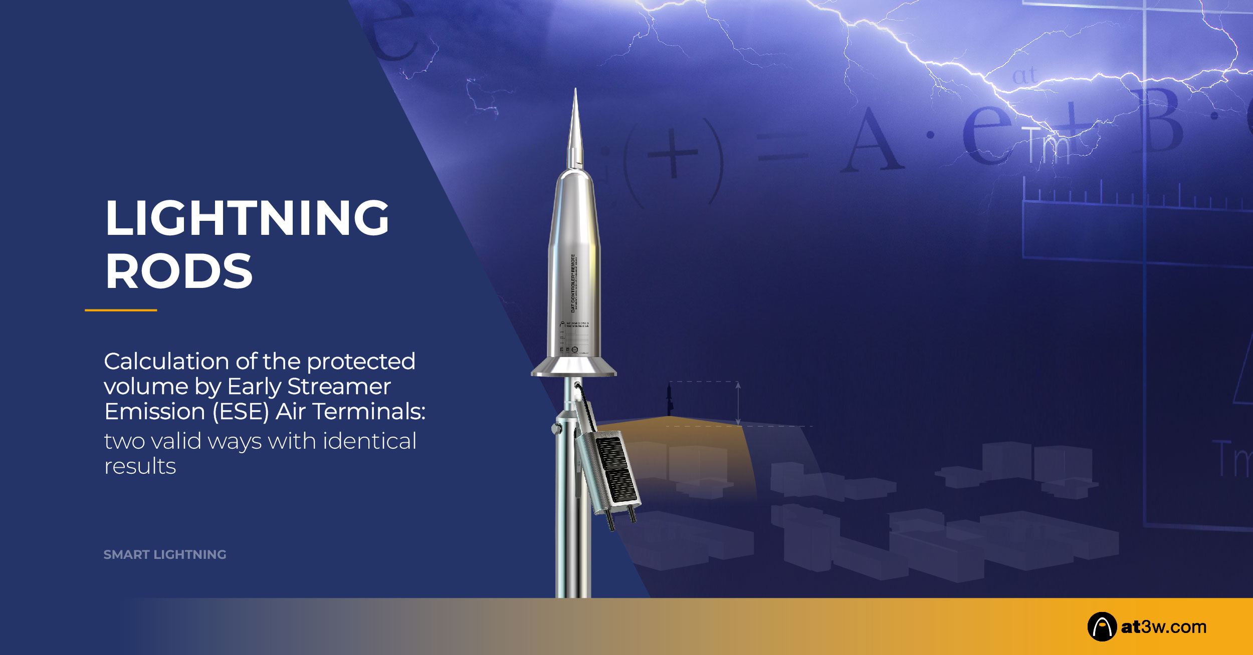 Calculation of the protected volume by Early Streamer Emission (ESE) Air Terminals