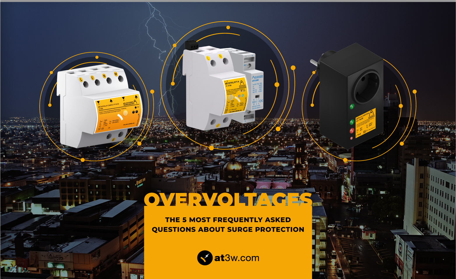 With the increasing reliance on interconnected equipment in the domestic and business sectors, adequate surge protection is essential for the maintenance of any business. The replacement of any damaged element or its rapid degradation entails large financial outlays that are sometimes difficult to bear. Overheating, on the other hand, increases the likelihood of fire and, consequently, personal injury.