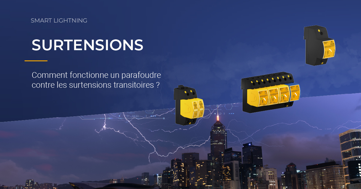 Comment fonctionne un parafoudre contre les surtensions transitoires ?