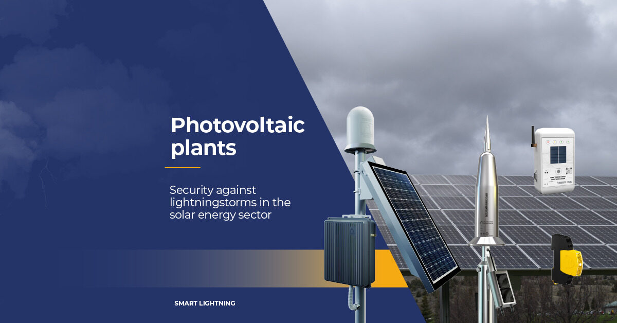 Photovoltaic plants: security against electrical storms - AT3w